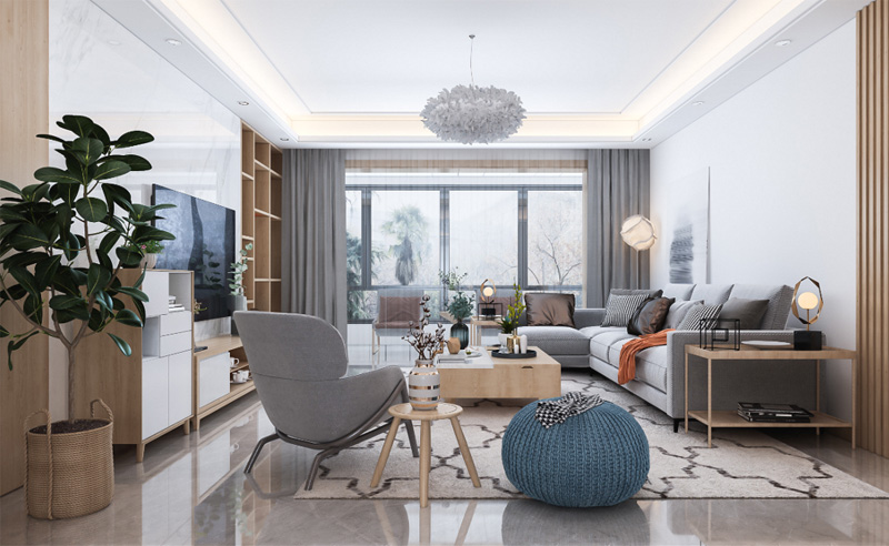 海畔藍庭小區(qū)裝修